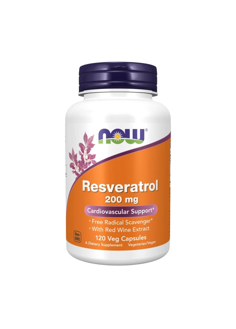 Resveratrol 200 mg - 120 vcaps Now Foods (369399916)