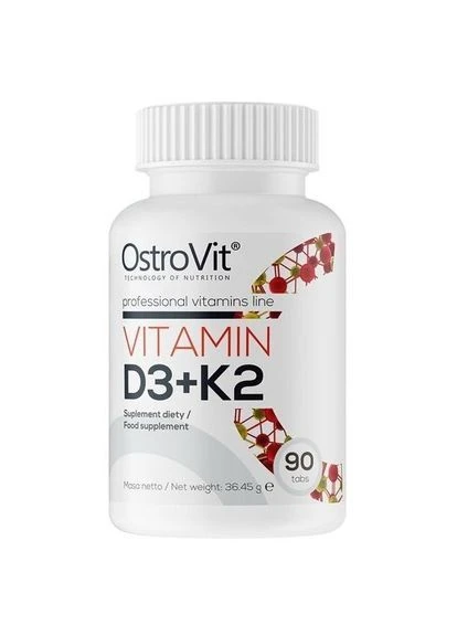 Витамин для спорта Vitamin D3+K 90 табл Ostrovit (387634090)