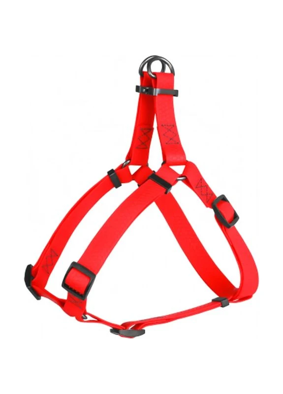 Шлея для собак Waterproof с QR паспортом Ш 15 мм Д 30-39 см серая (262111) WAUDOG (398682983)