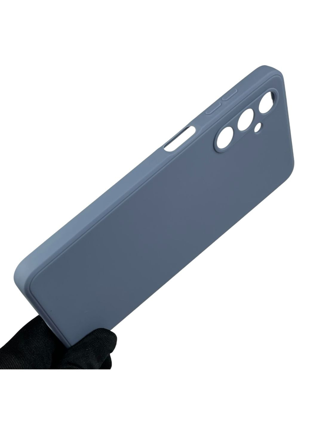 Чехол для Galaxy M54 5G (SM-M546B) с квадратными гранями с защитой камеры на самсунг м54 голубой Samsung (366022920)