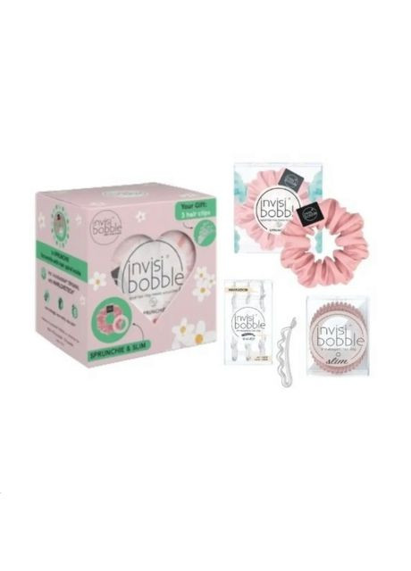 Подарунковий набір (резинка SPRUNCHIE, резинки SLIM та заколки WAVER) Easter Besties Invisibobble (323230601)