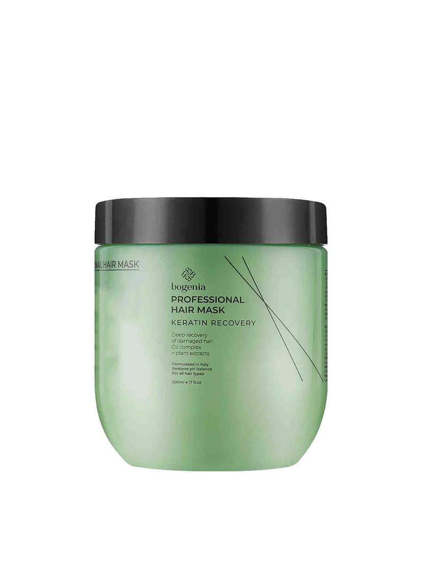 Маска для волосся Professional Hair Mask Keratin Recovery, 500 мл Bogenia (296565720)