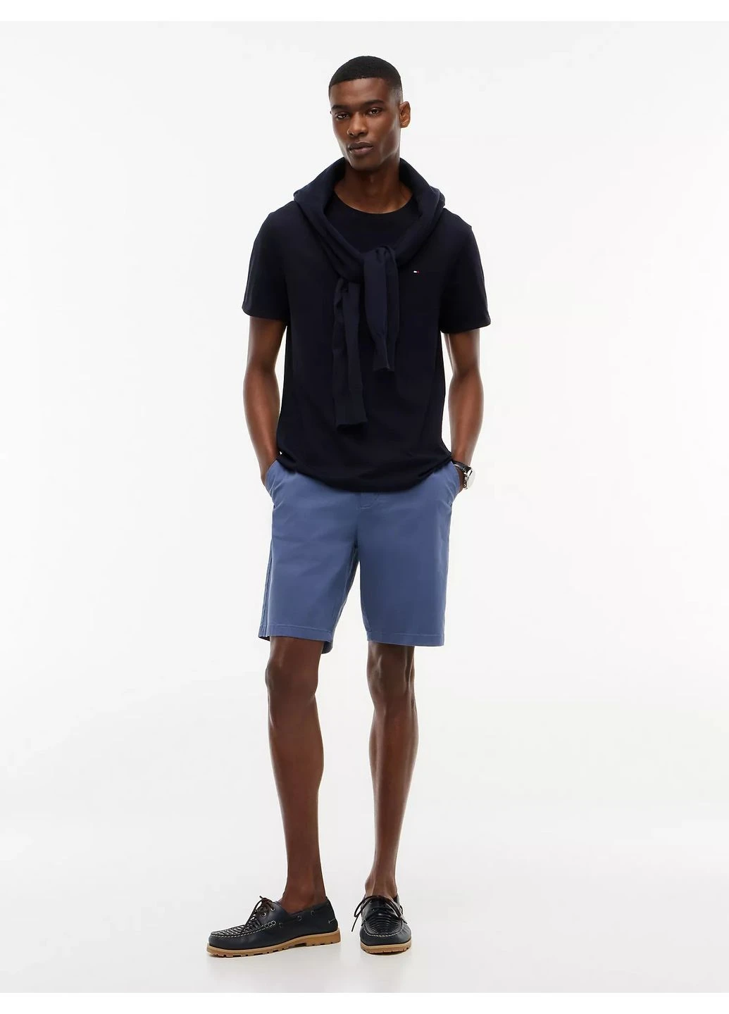 Индиго футболка Tommy Hilfiger