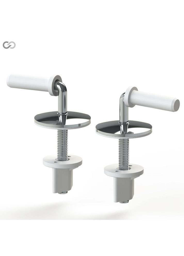 Сидіння для унітазу із металевим кріпленням, 345×430 мм СП5-М SoloPlast (340286089)