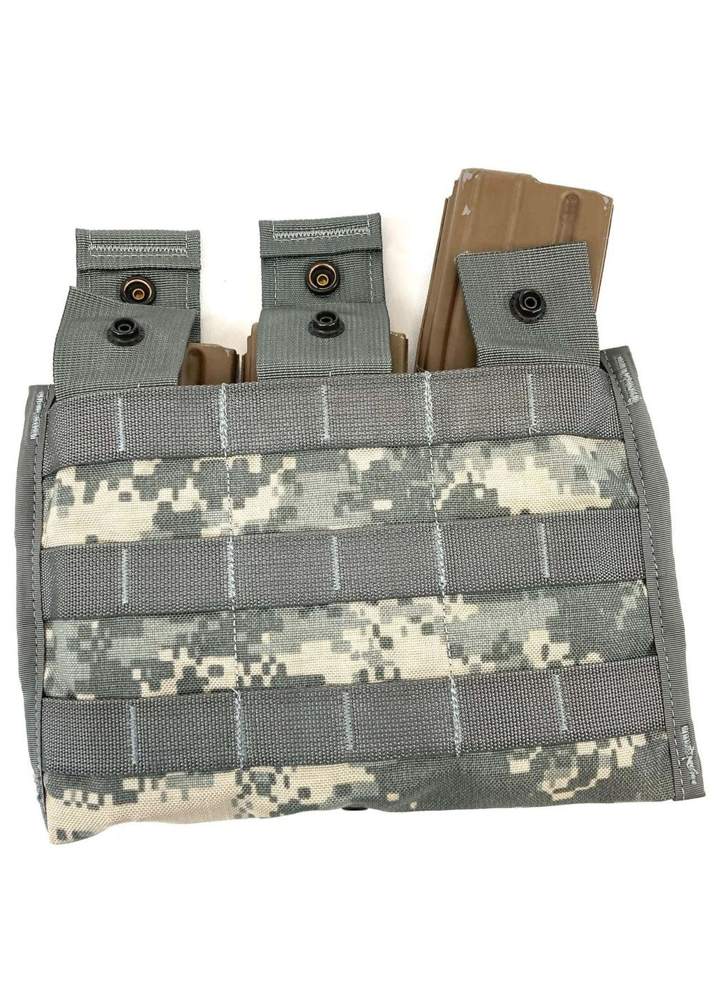 Результат тактичен для трех магазинов М4, М16, AR15 Three Mag Pouch Пиксель General (298400375)