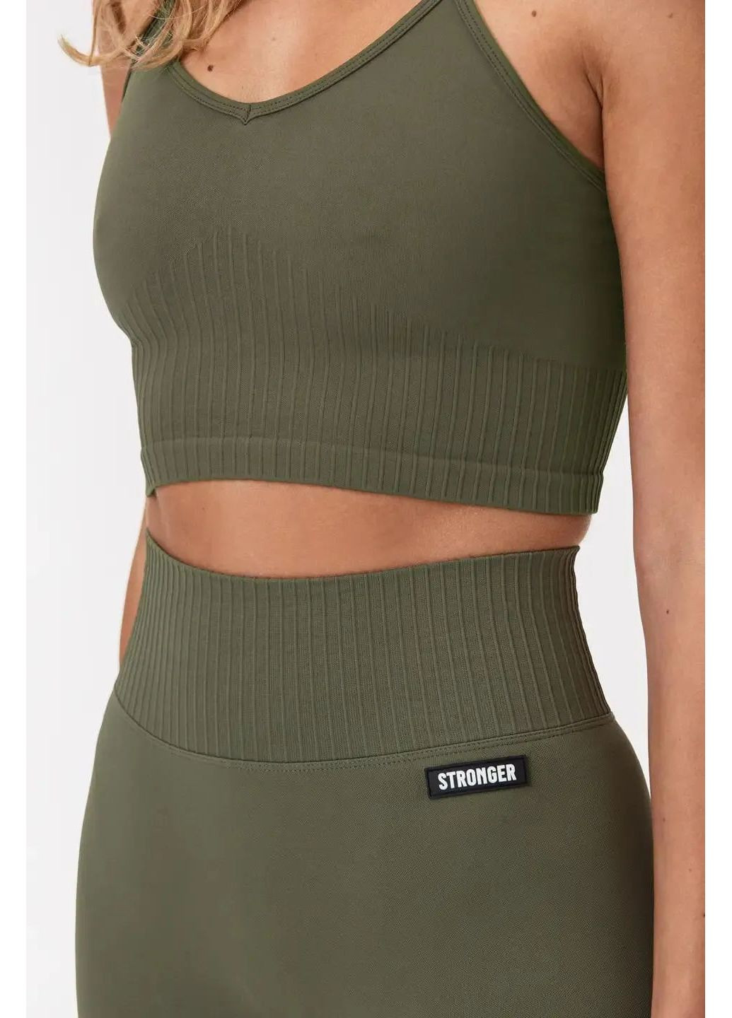Спортивный топ в рубчик Stronger (370864166)
