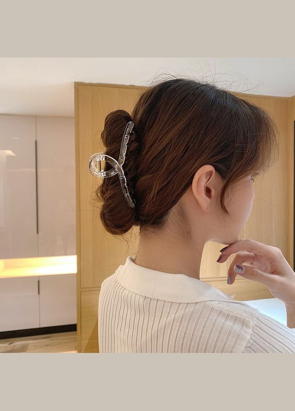 Крабик для волос Mirrow 11 см Прозрачный (L103297) No Brand (349844367)