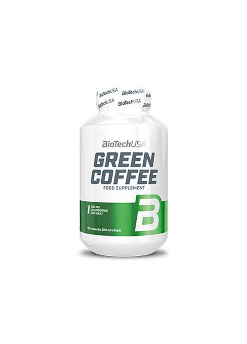 Натуральна добавка Green Coffee, 120 капсул Biotech (293420043)