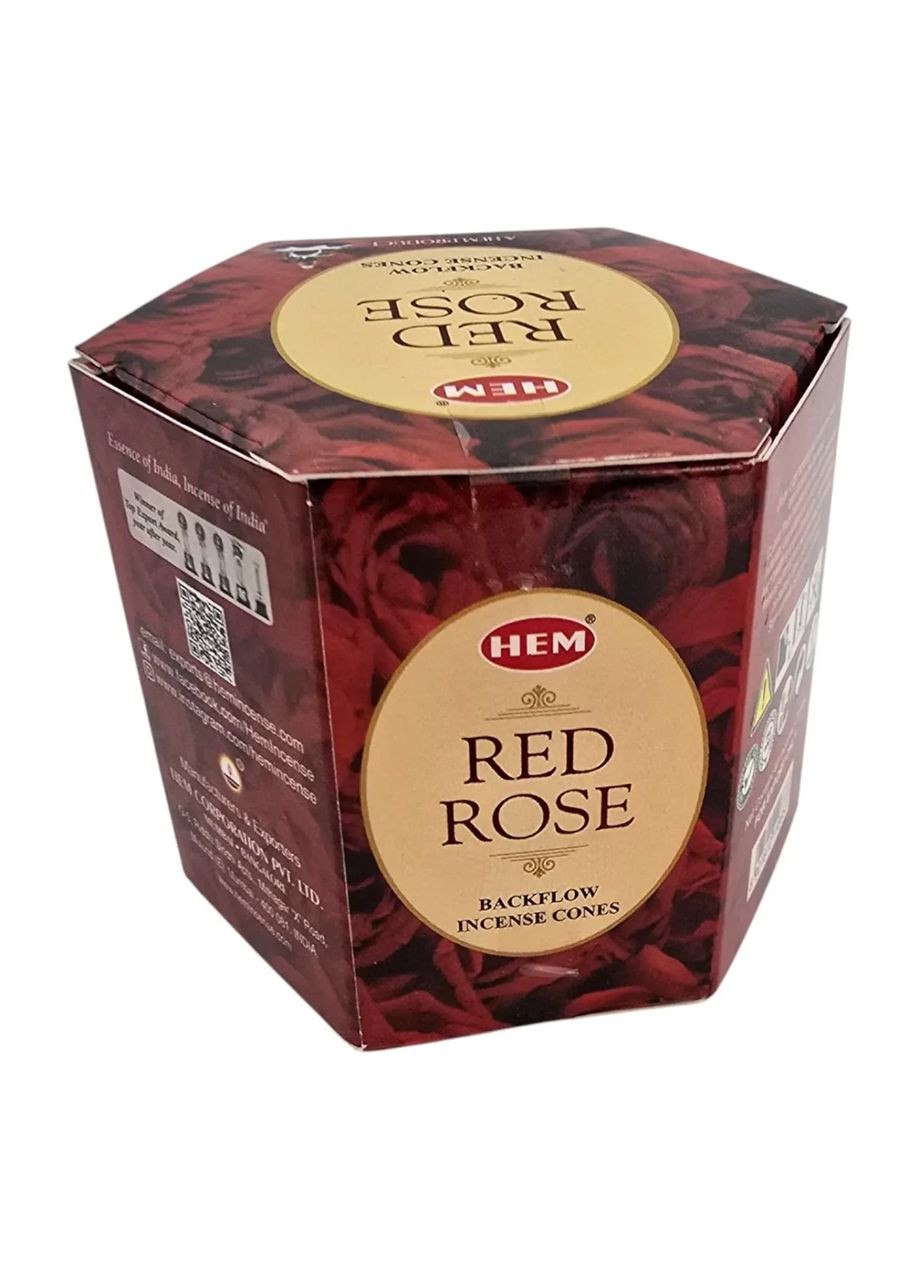 Конуси набір 40 шт Red Rose Backflow (Червона Троянда) HEM (364237923)