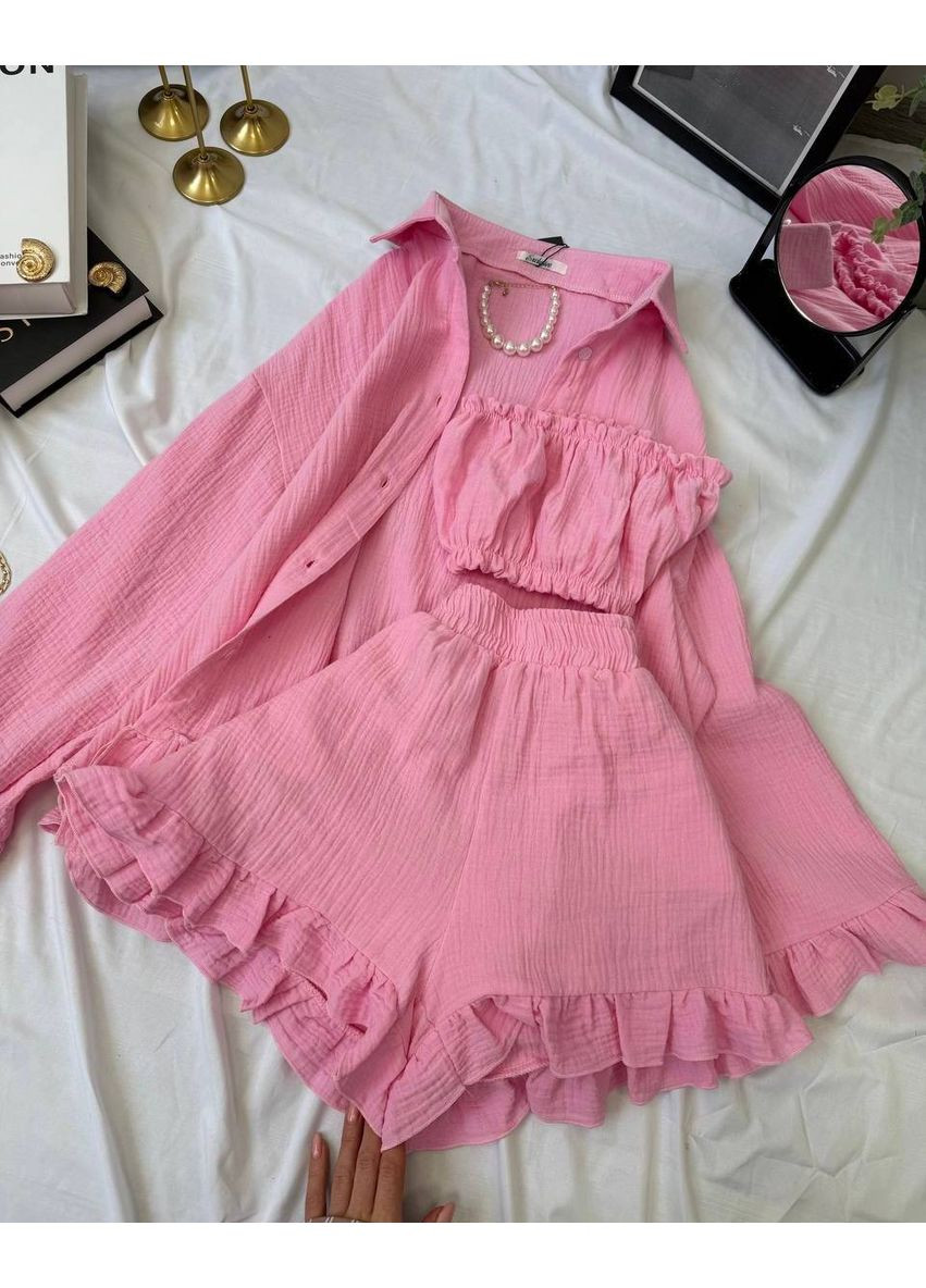 Женский летний муслиновый костюм Україна (349817867)