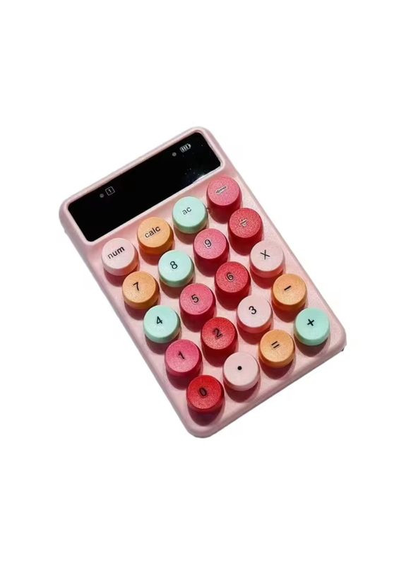 Бездротова цифрова клавіатура VHG Q3 Pink, Wireless Numeric Keyboard Том.М (334305000)