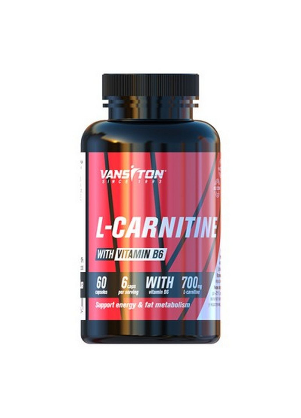 Жироспалювач L-Carnitine, 60 капсул Vansiton (293421244)