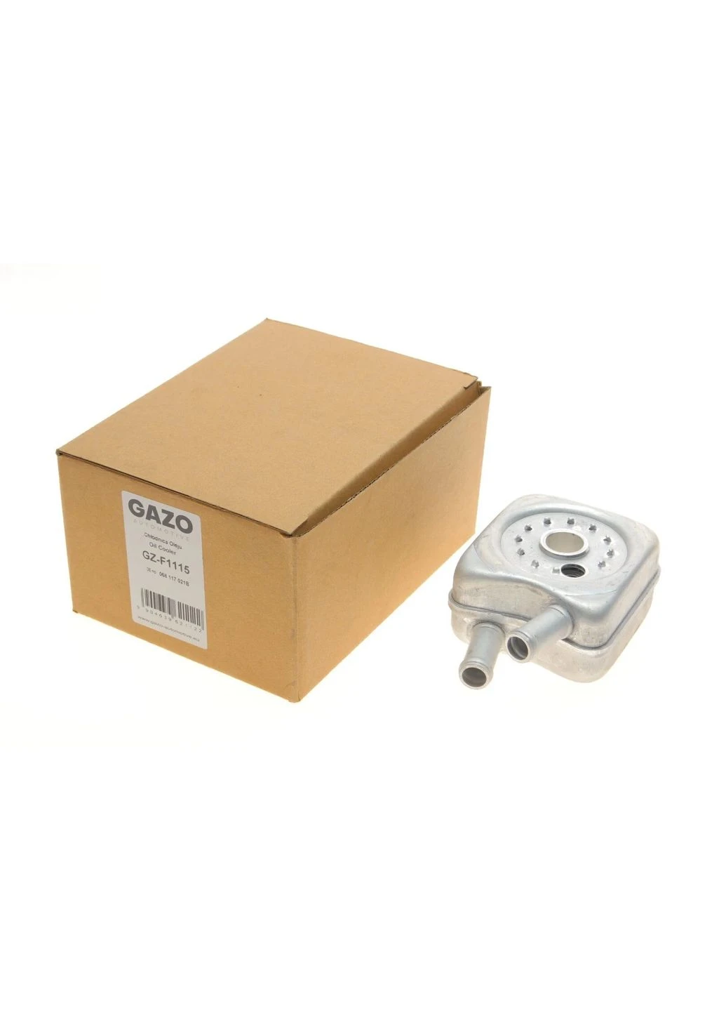 Радіатор масляний VW T4/LT 2.5TDI/Crafter 88-136PS (теплообмінник) GZ-F1115 UA63 No Brand (360493790)