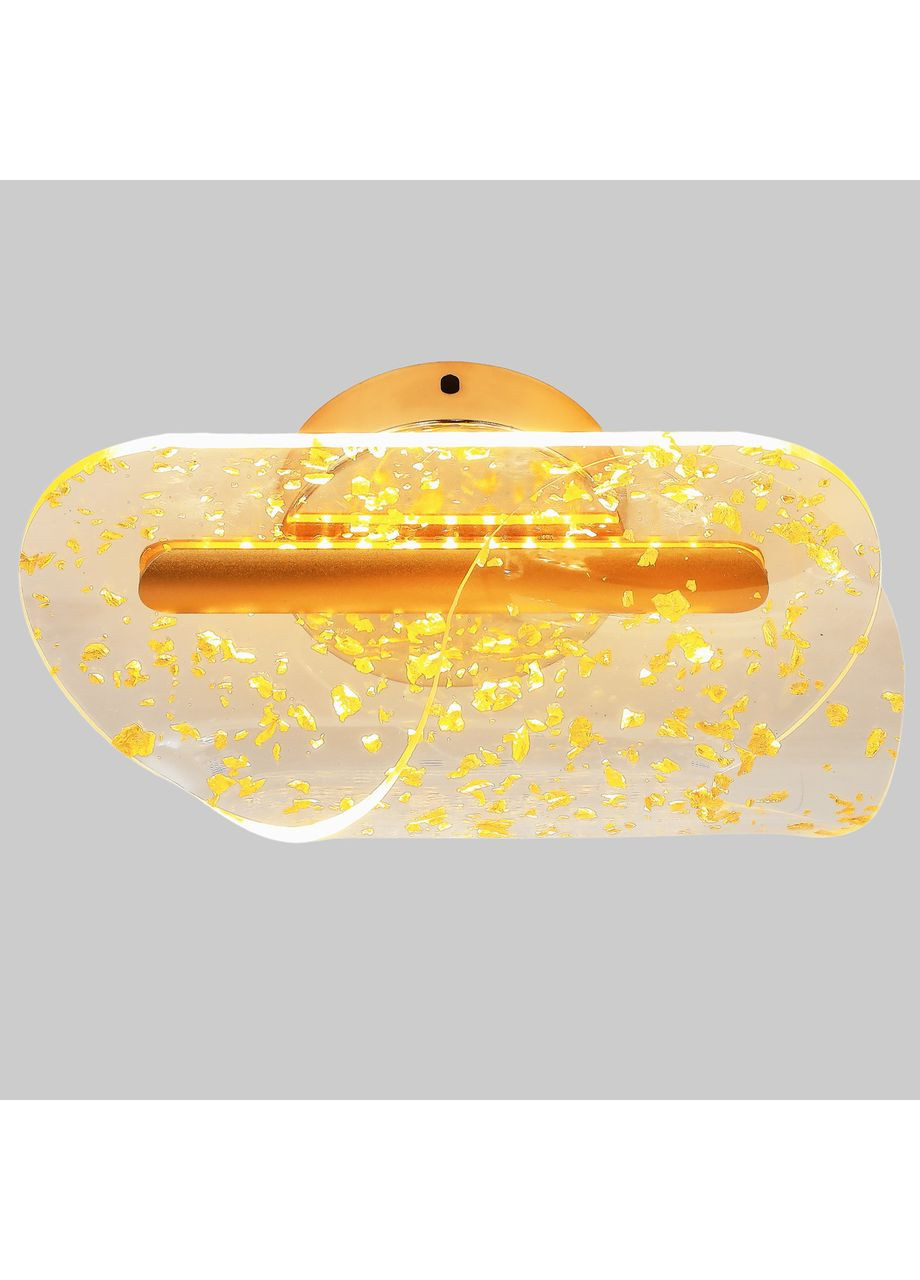 Настінний світильник/бра з частинками золота 5W (96-W6391(1) GD) No Brand (370070545)