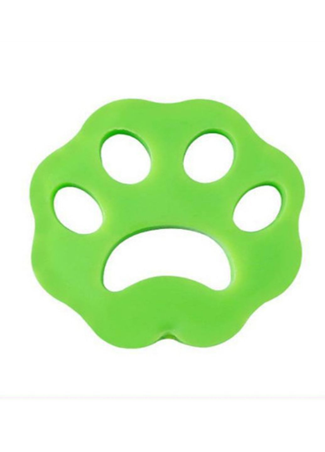 Силиконовые лапки щетка для чистки шерсти во время стирки зеленые толщиной 10мм No Brand (314933713)