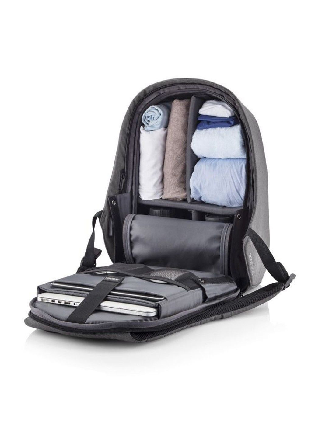 Рюкзак сірий антизлодій Bobby Hero XL Grey (P705.712) XD Design (303261063)