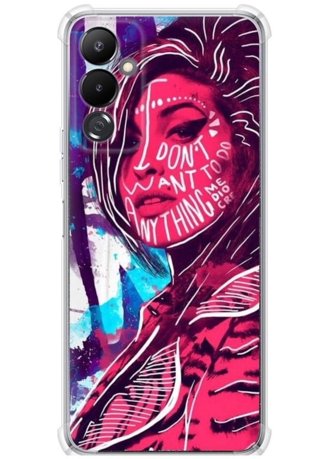 Силикон с усиленными углами чехол 'Эми' для Endorphone Tecno Pova 4 LG7n (278078508)