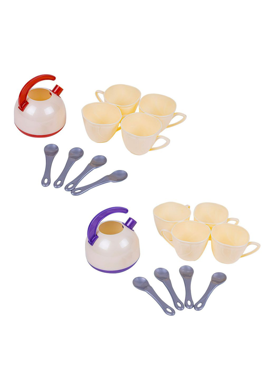 Гр Посуд іграшковий набір в.4 924 в.4 (27) " ", чайник, 4 чашки, 4 ложки, у пакеті 123974 7.. Orion (317326221)