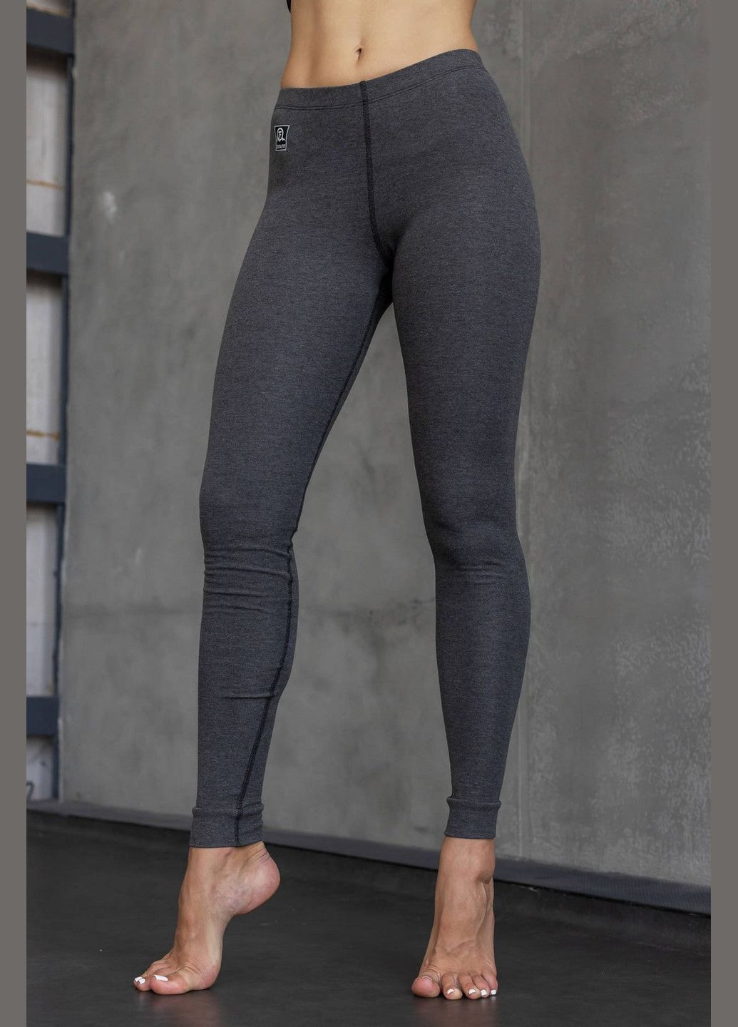 Хлопковые термолосины с логотипом TOTALFIT X-ICE TWS1-LVH9 gray (306829978)