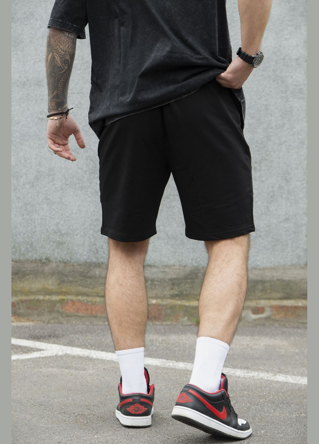 Чоловічі Бавовняні Базові Трикотажні Шорти Basic Without (338800441)