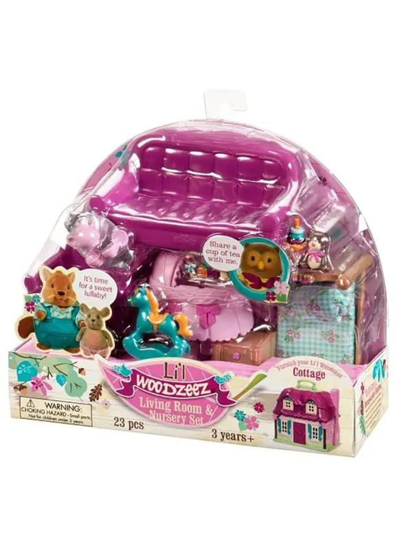 Игровой набор Гостиная и Детская (WZ6763Z) Li'l Woodzeez (322906707)