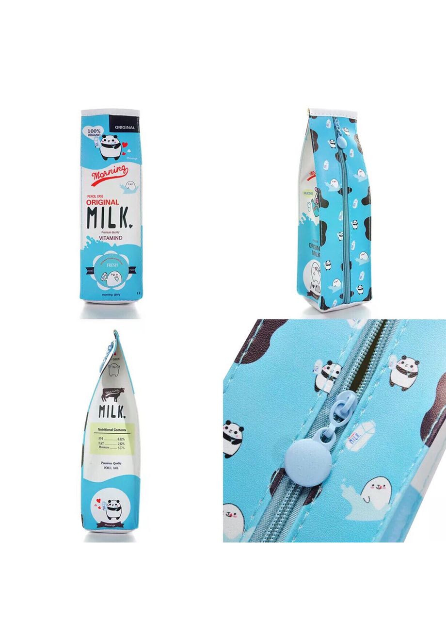 Пенал школьный детский для мальчиков и девочек ( ) «Milk» в форме коробки для молока China (366875047)