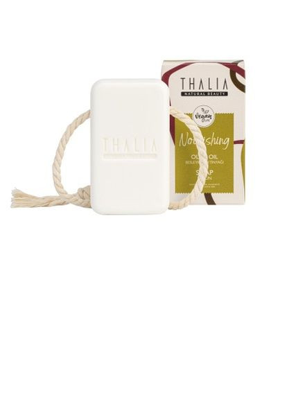 Натуральное питательное мыло для волос, лица и тела с оливковым маслом, 140 г Thalia (287339477)