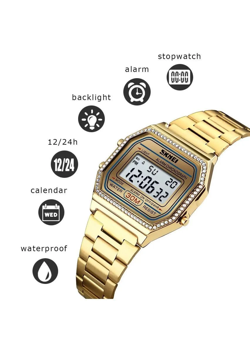 1474 lolita золотые женские часы Skmei 1474 gold (390308654)
