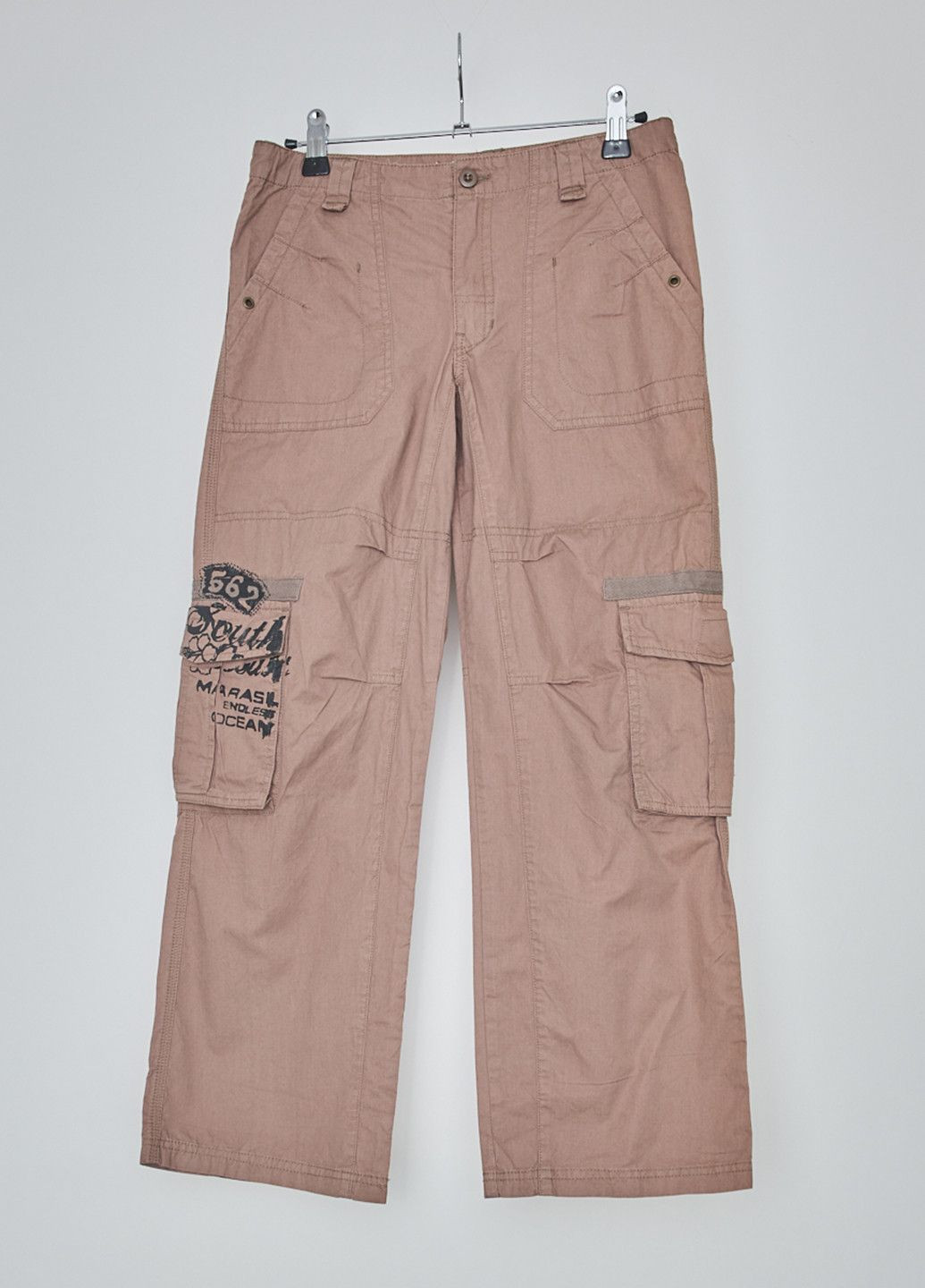 Коричневые повседневный летние брюки Marasil