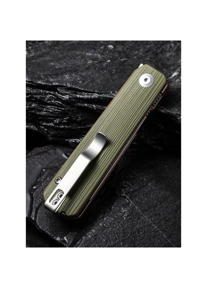 Ніж складаний Sendy Milled Green/Red C21004B-1 Civivi (353504359)