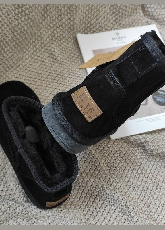 Низькі уггі натуральна замша ITTS (301872247)