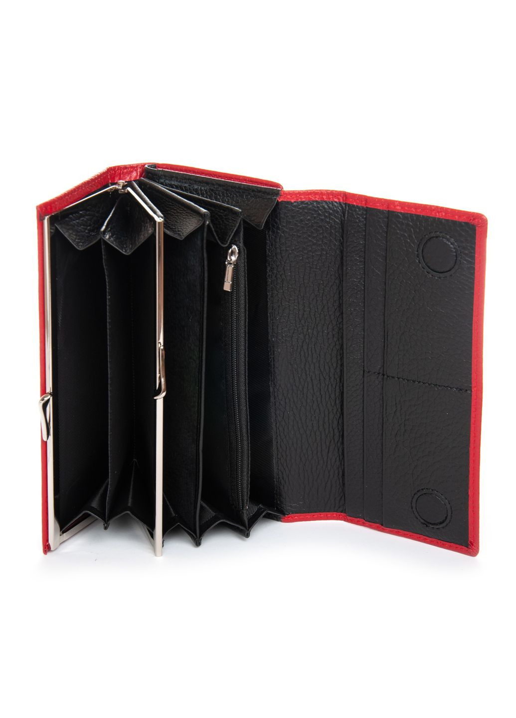 Женский кожаный кошелек на магнитах с визитницей Dr. Bond W46-4 (355245032)