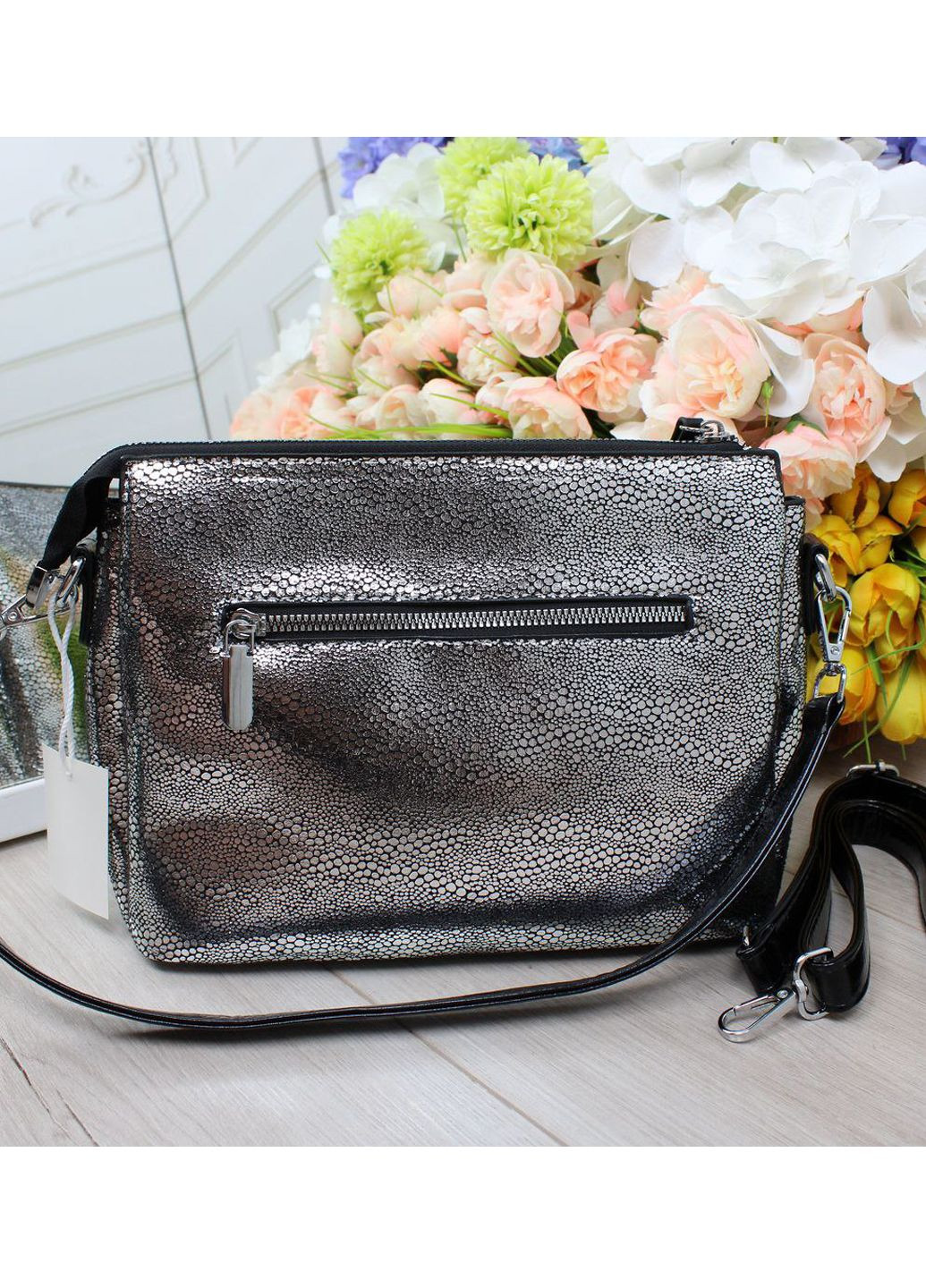 Сумка лазерка на 2 ручки Vishnya (360240389)