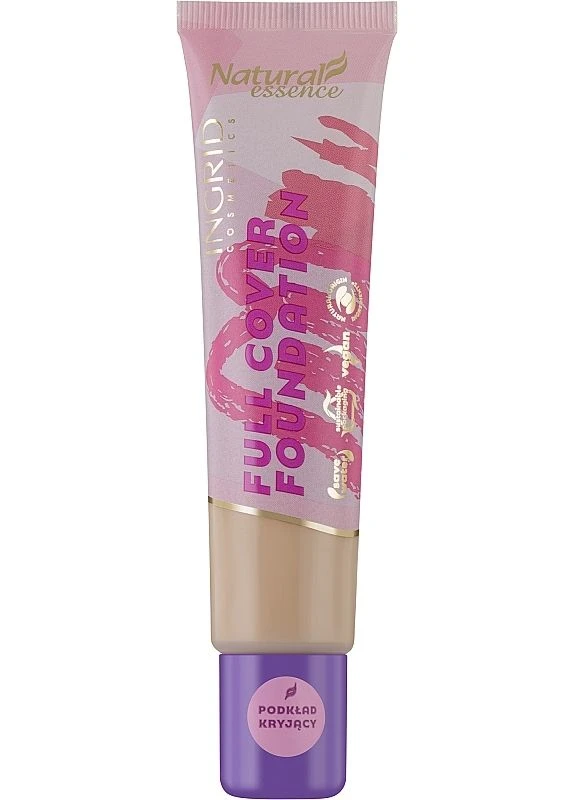 Тональна основа Natural Essence Full Cover Foundation 03 (2-982484) Ingrid Cosmetics (380116794)