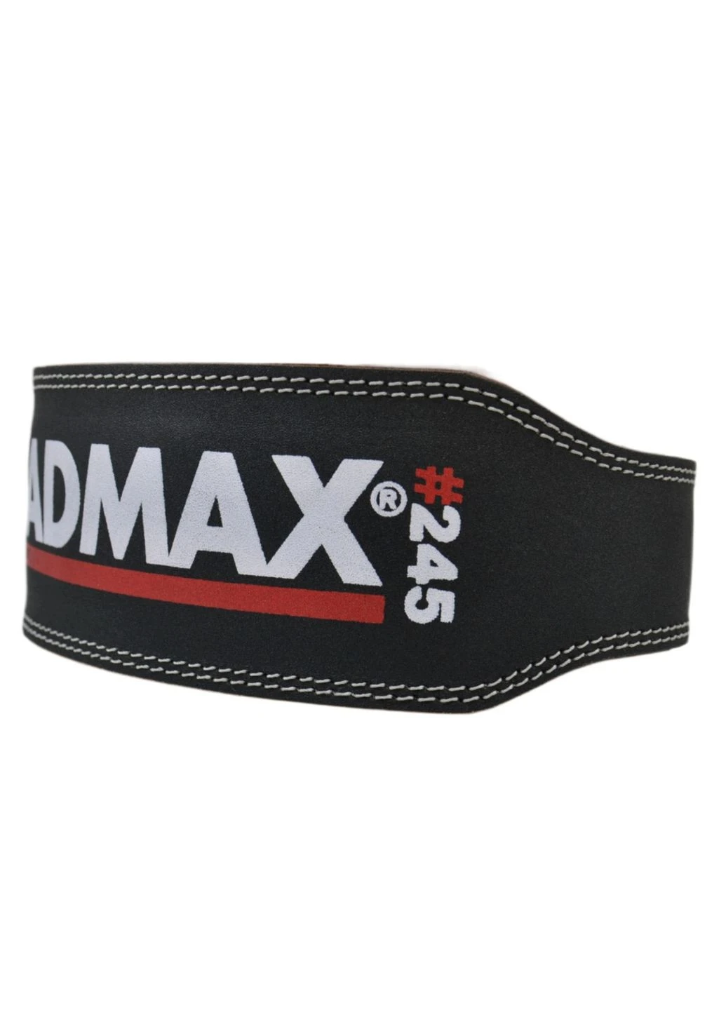Пояс для важкої атлетики MadMax MFB-245 Full leather шкіряний Black Mad Max (395305404)