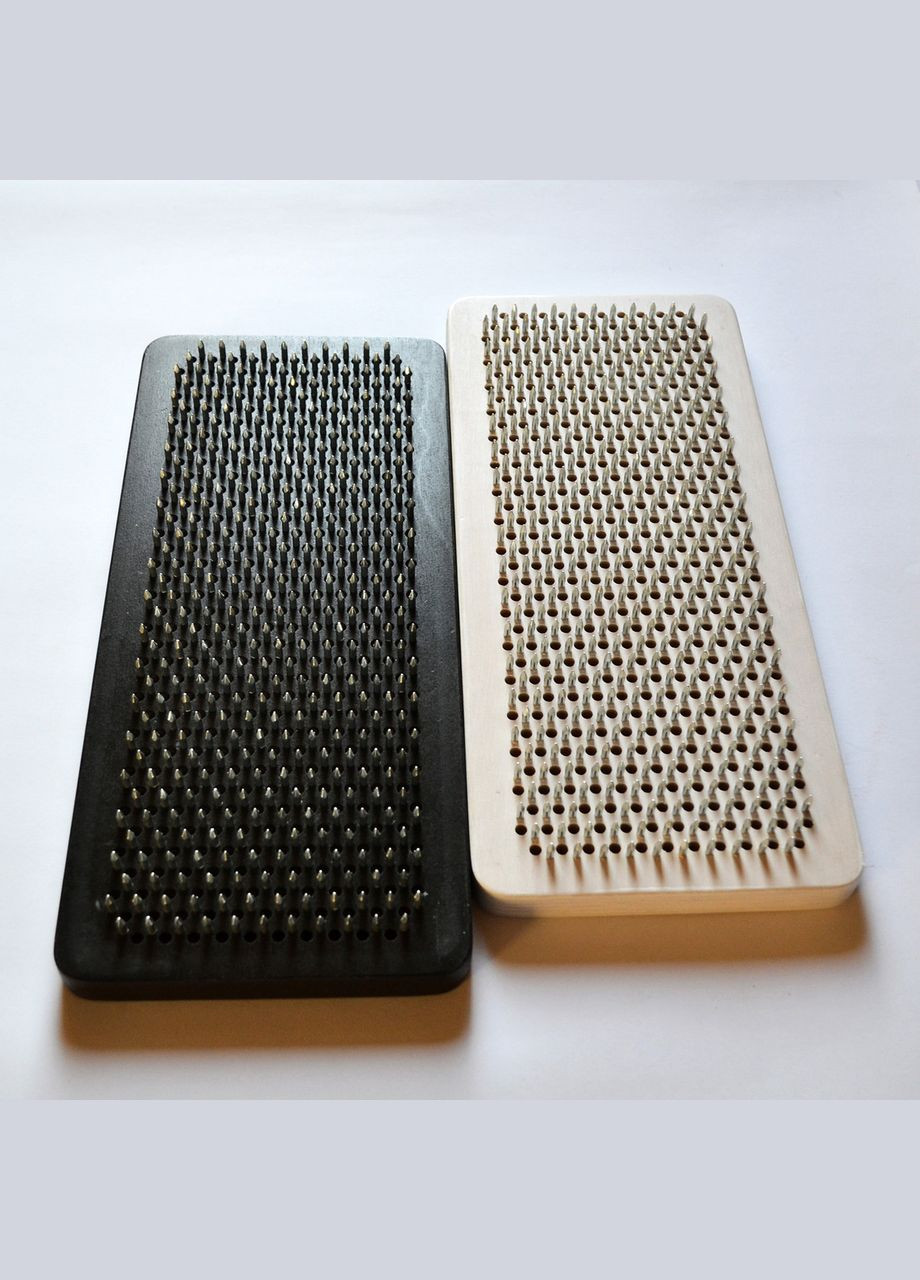 Дошка Садху (Sadhu) "Альфа та Омега", дошка з цвяхами для йоги, крок 10мм. Оцинковані цвяхи No Brand (301482781)