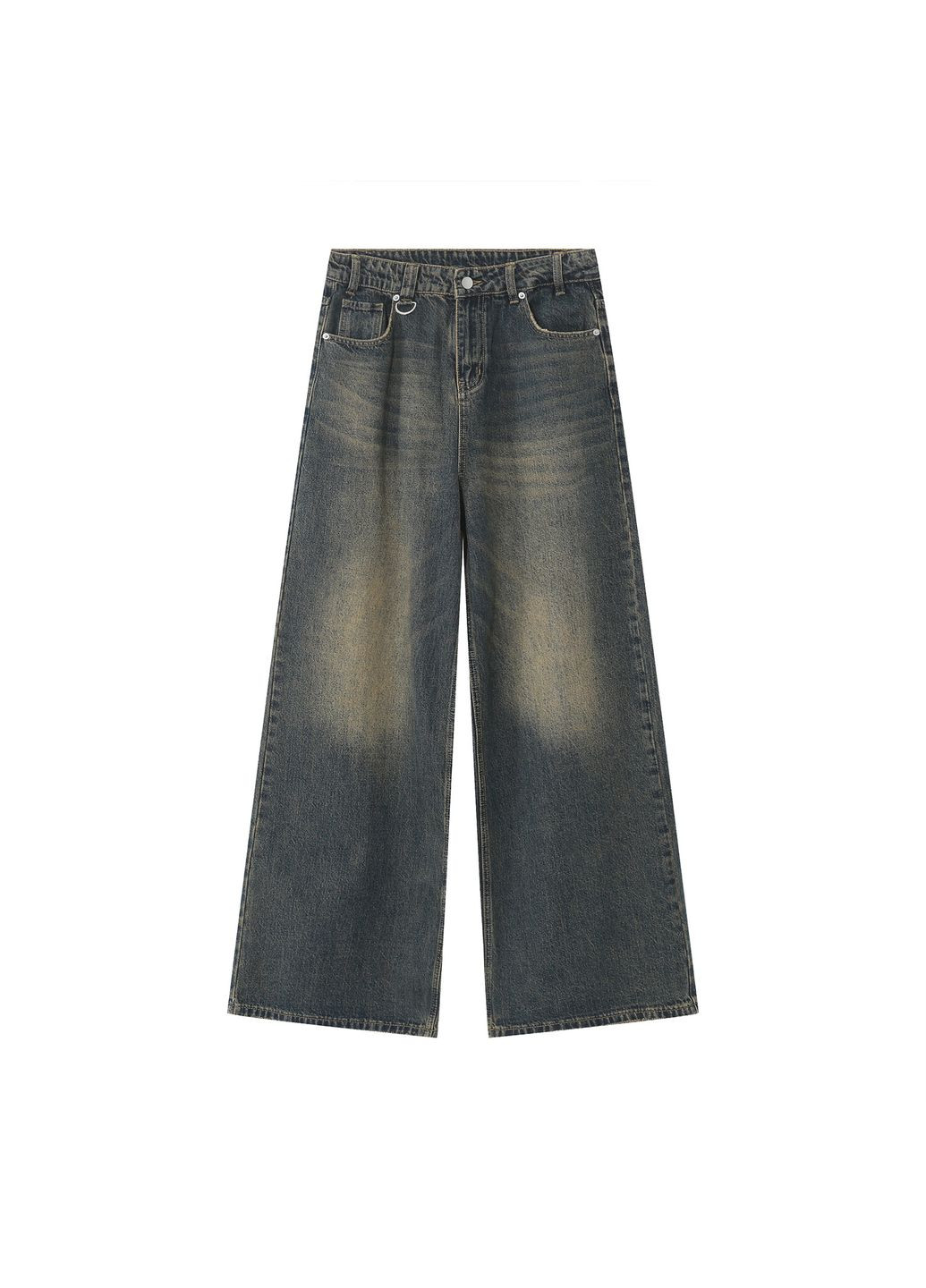 Синие джинсы широкие super baggy мужские No Brand