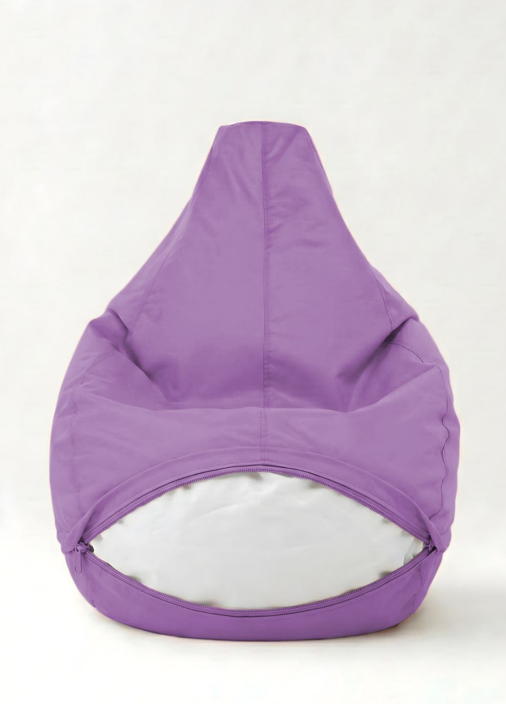 Крісло-мішок Груша Oxford M (115x75 см) Водовідштовхуючий Ліловий MrBean Груша M (370676414)