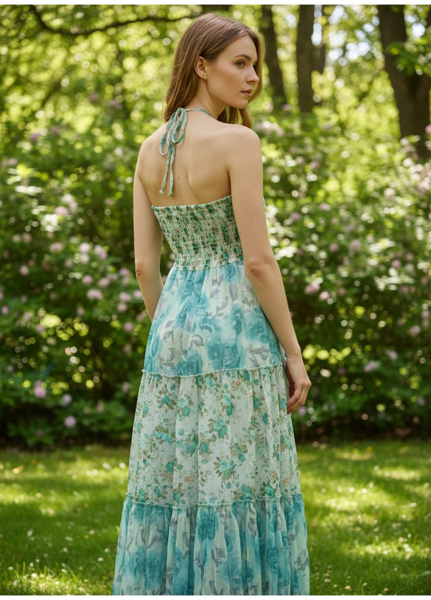 Летний женский сарафан Mtp в цветочек