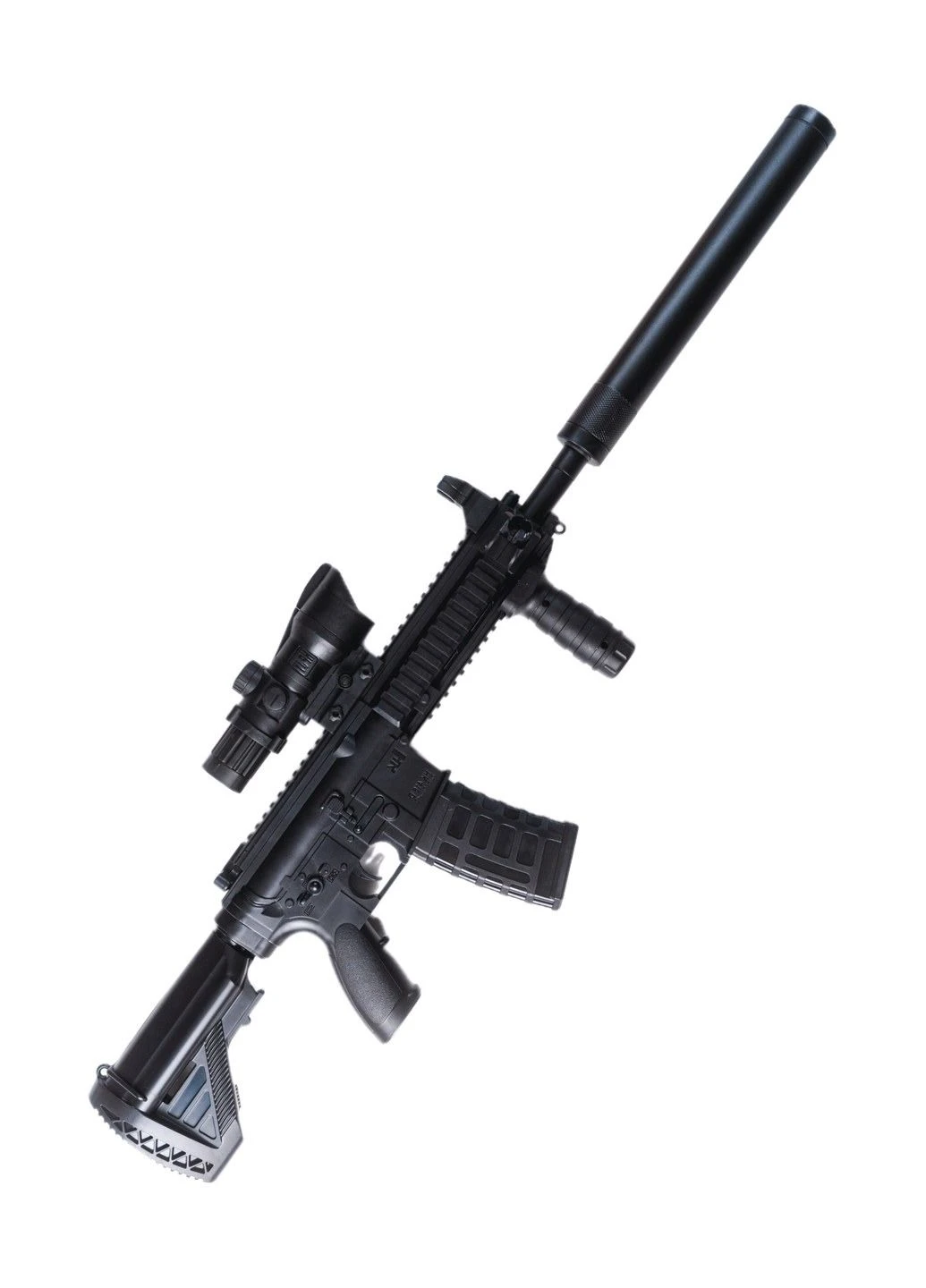 Игрушечный гель-бластер HK416 базовый чёрный Mizi F808-BLACK (390192583)