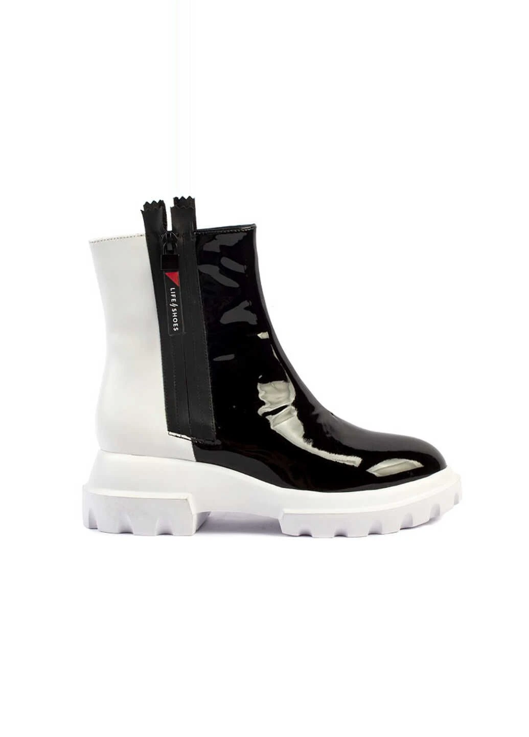 Осенние ботинки женские бренда 8500174_(1) LIFE//SHOES из искусственной кожи
