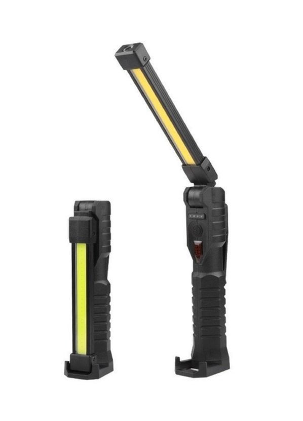 Світлодіодний ліхтар з Power Bank WL01-XPE+COB, три режими світла, магніт, гачок No Brand (366560963)