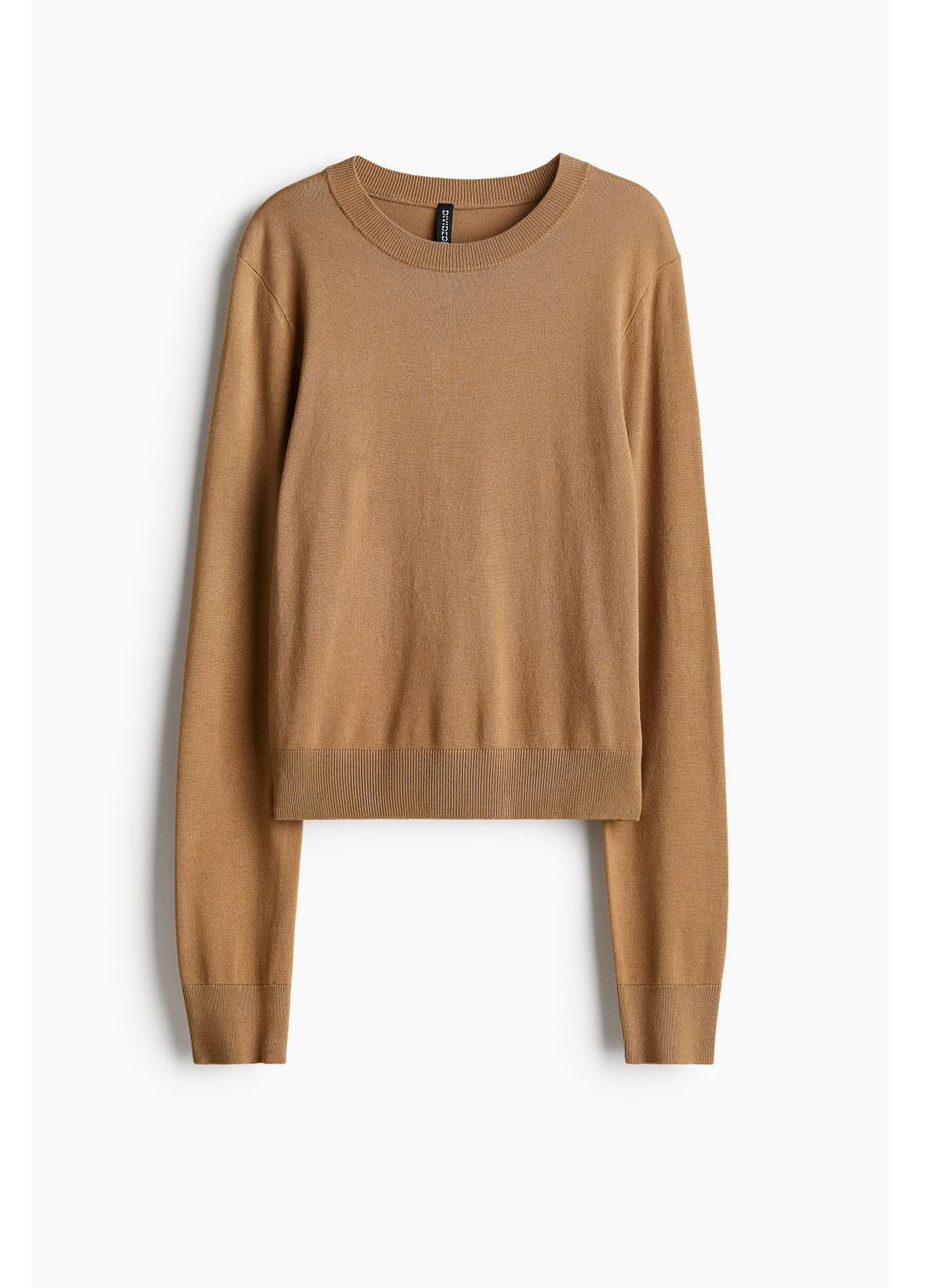 Бежевый демисезонный джемпер тонкой вязки H&M