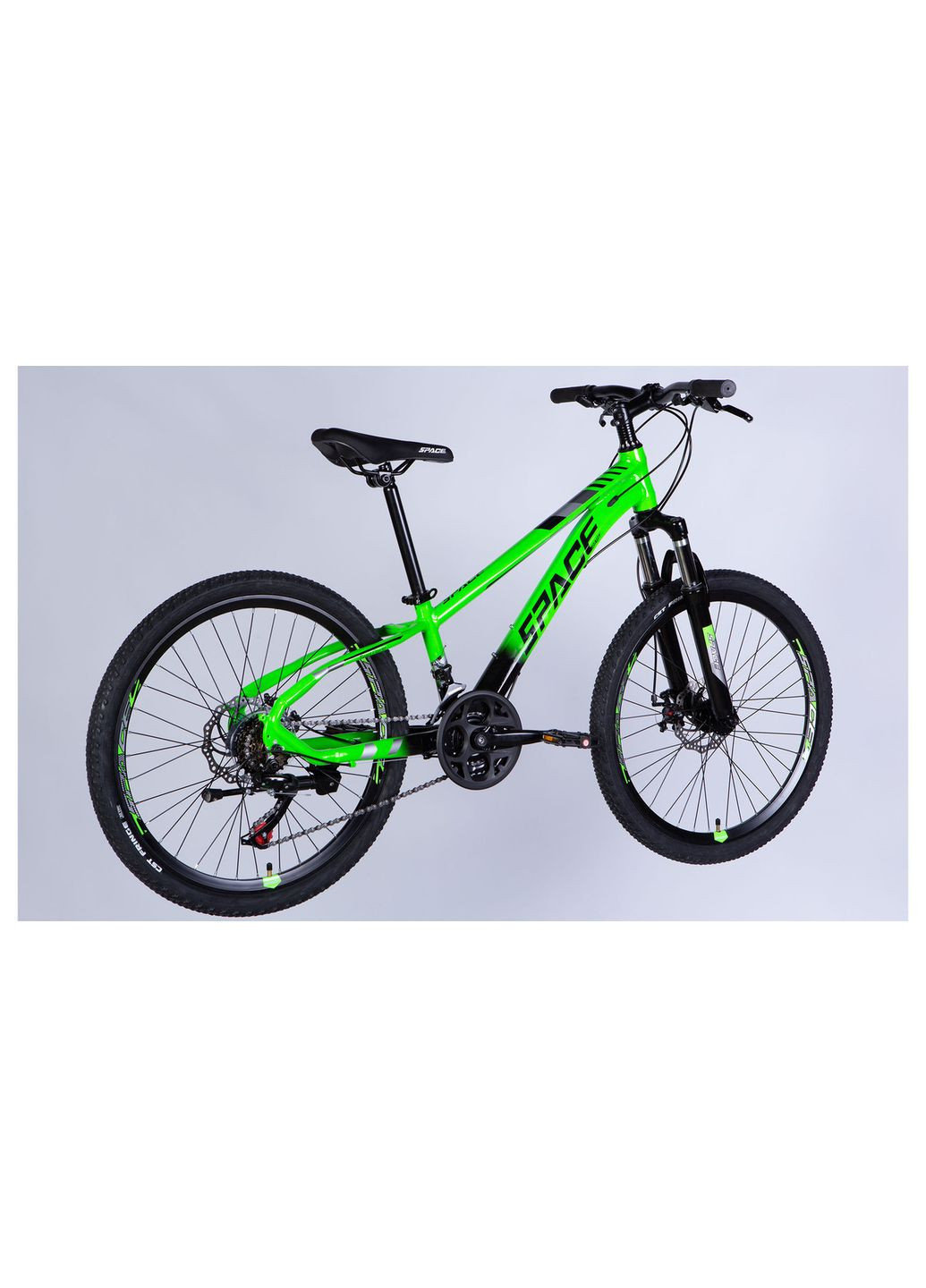 Велосипед MERCURY DD FR, 24", размер XXS, рама 11", 2025, зеленовато-черный Space (369650136)