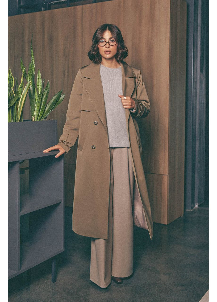 Бежеве демісезонне Бежевий тренч Seventeen