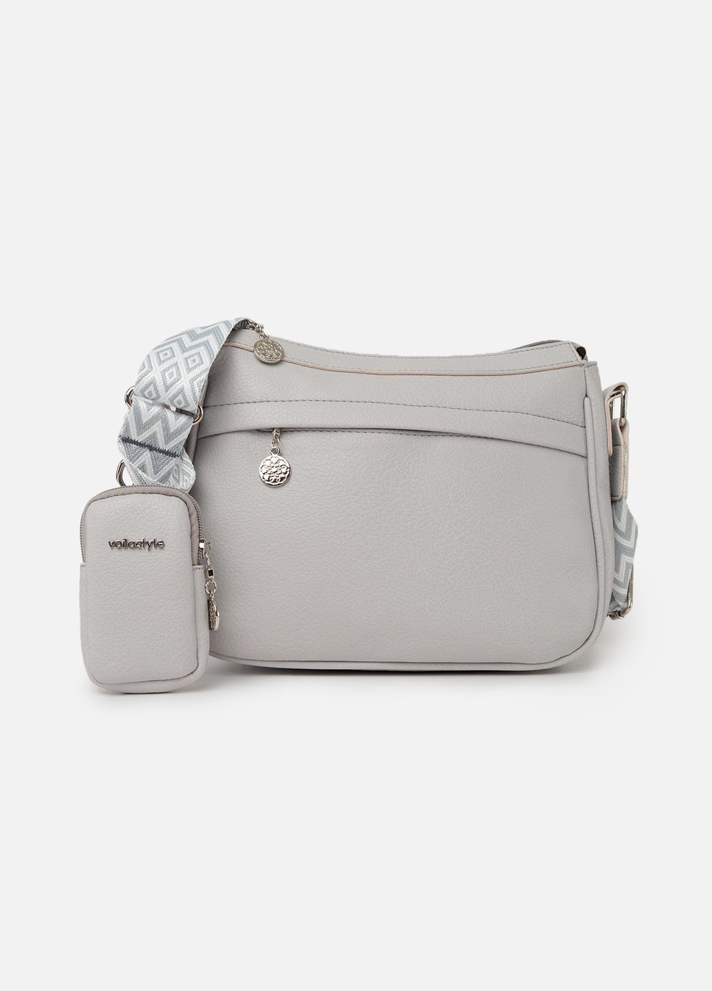 Женская сумка цвет серый ЦБ-00244357 Wallaby (282743741)