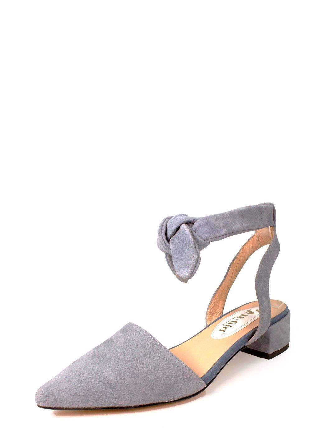 It-Girl Женские туфли лодочки голубой з натуральная замша, — лето (317211662)