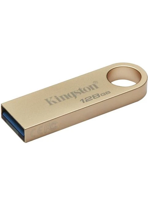 USB флеш накопитель (DTSE9G3/128GB) Kingston 128GB DataTraveler SE9 G3 Gold USB 3.2 (361109454)