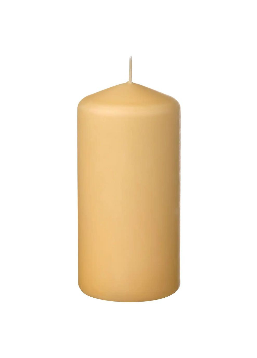Блочна свічка без запаху ІКЕА DAGLIGEN 14 см (10548099) IKEA (278406273)