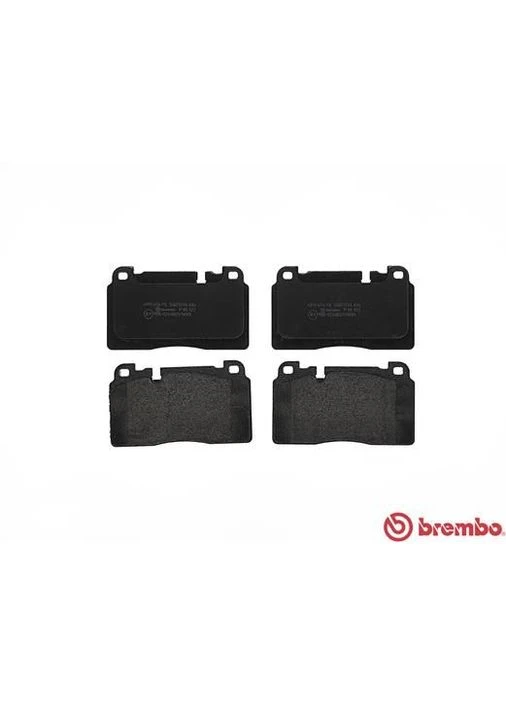 Тормозные колодки дисковые P85 122 Brembo (390283456)